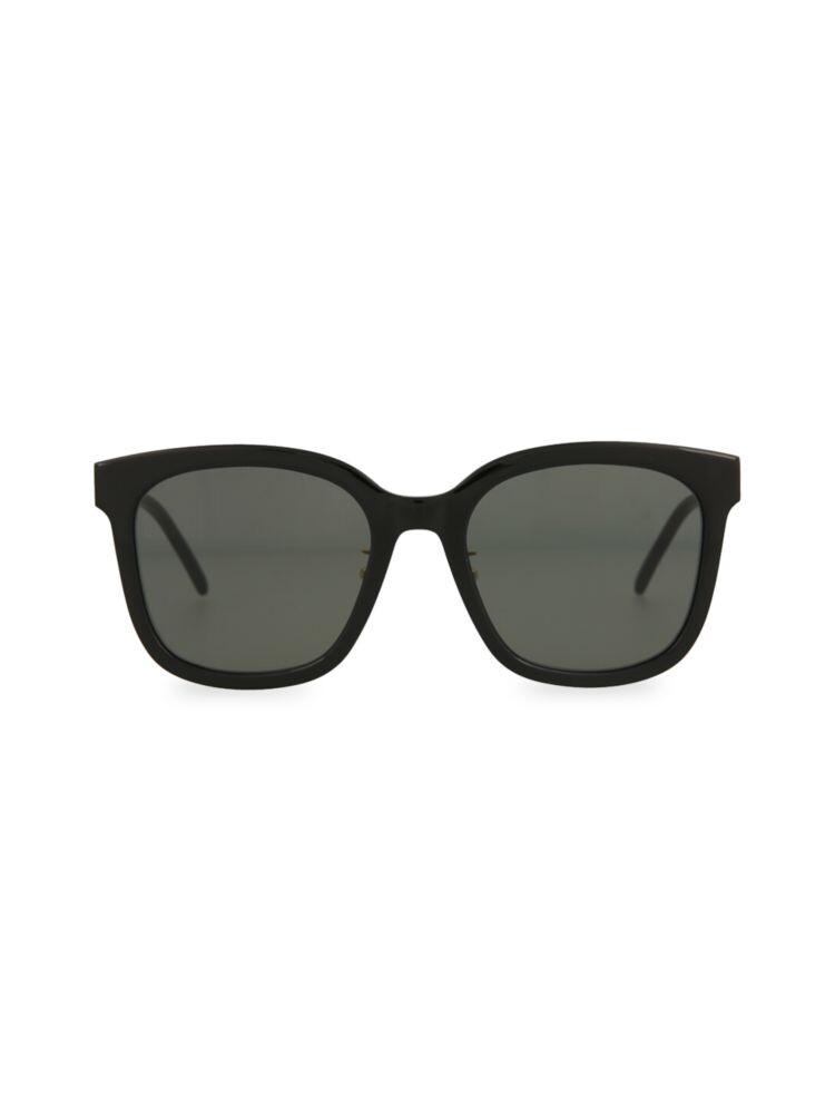 

Квадратные солнцезащитные очки 54 мм Saint Laurent, цвет Black Gold