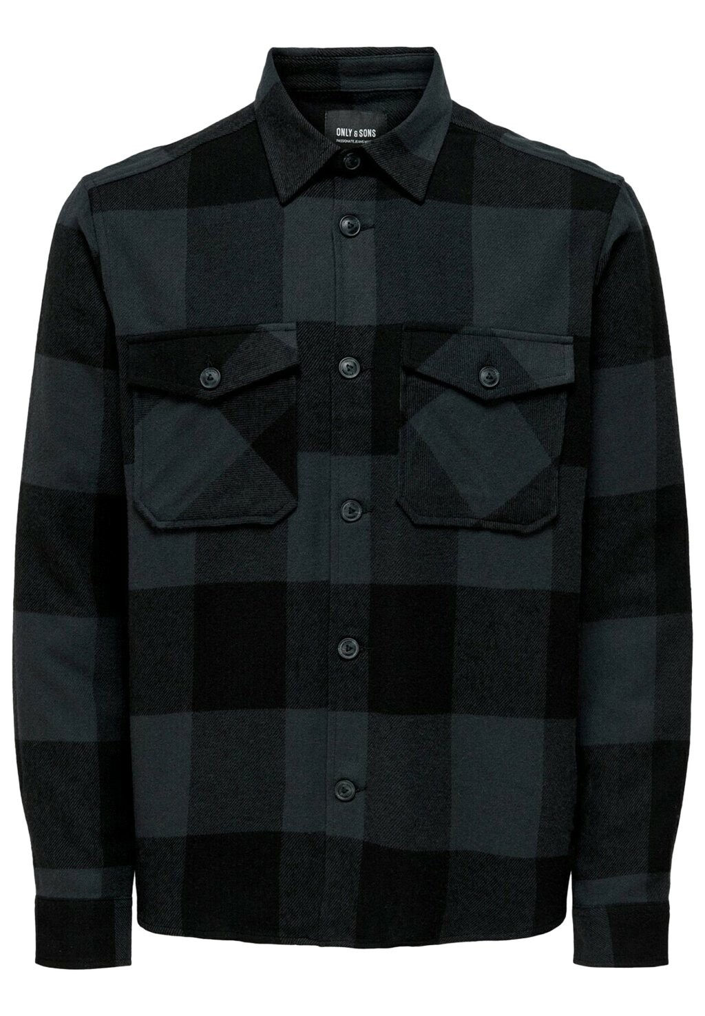 

Рубашка MILO LS CHECK Only & Sons, темно-синий