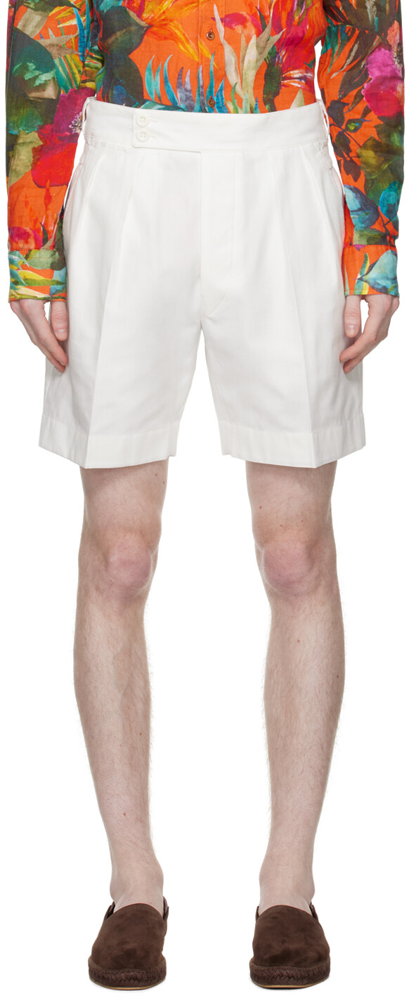 

Бело-белые шорты Holden Ralph Lauren Purple Label