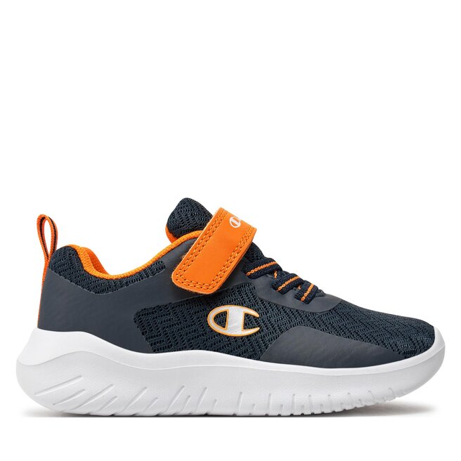 Кроссовки Champion Softy Evolve B Ps Low Cut Shoe S32454-CHA-BS504 Nny/Orange, темно-синий low cut shoe wave g ps кроссовки nny синий 32