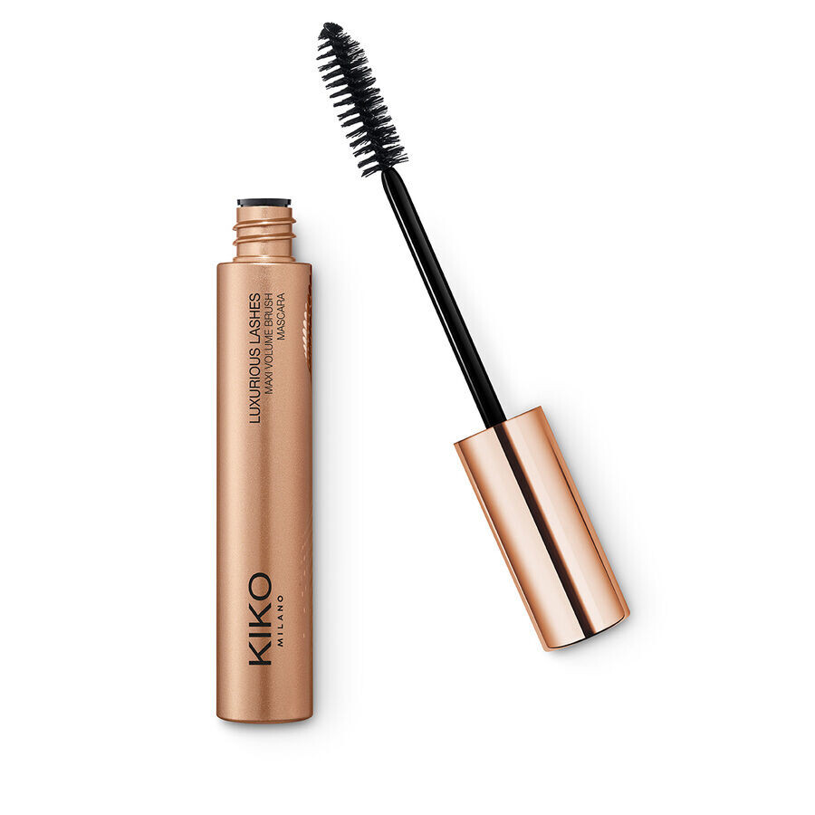 

Тушь с эффектом фигурных ресниц Kiko Milano Luxurious Lashes Maxi Volume Brush Mascara, 12 мл
