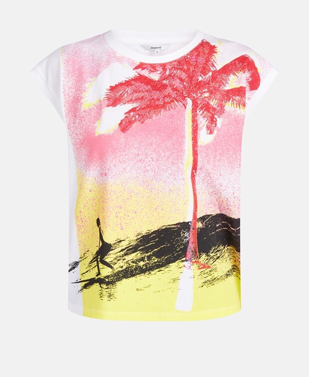 

Футболка Desigual, розовый