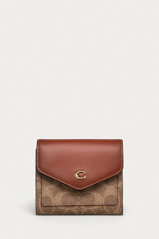 

C2329 Wyn Small Wallet кожаный кошелек Coach, коричневый