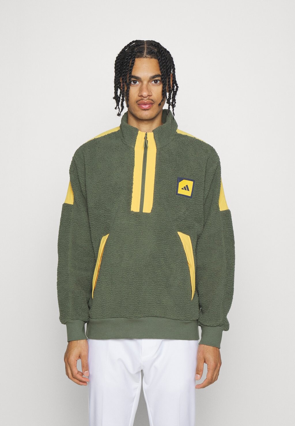 

Толстовка из флиса Adx Padded adidas Golf, цвет base green
