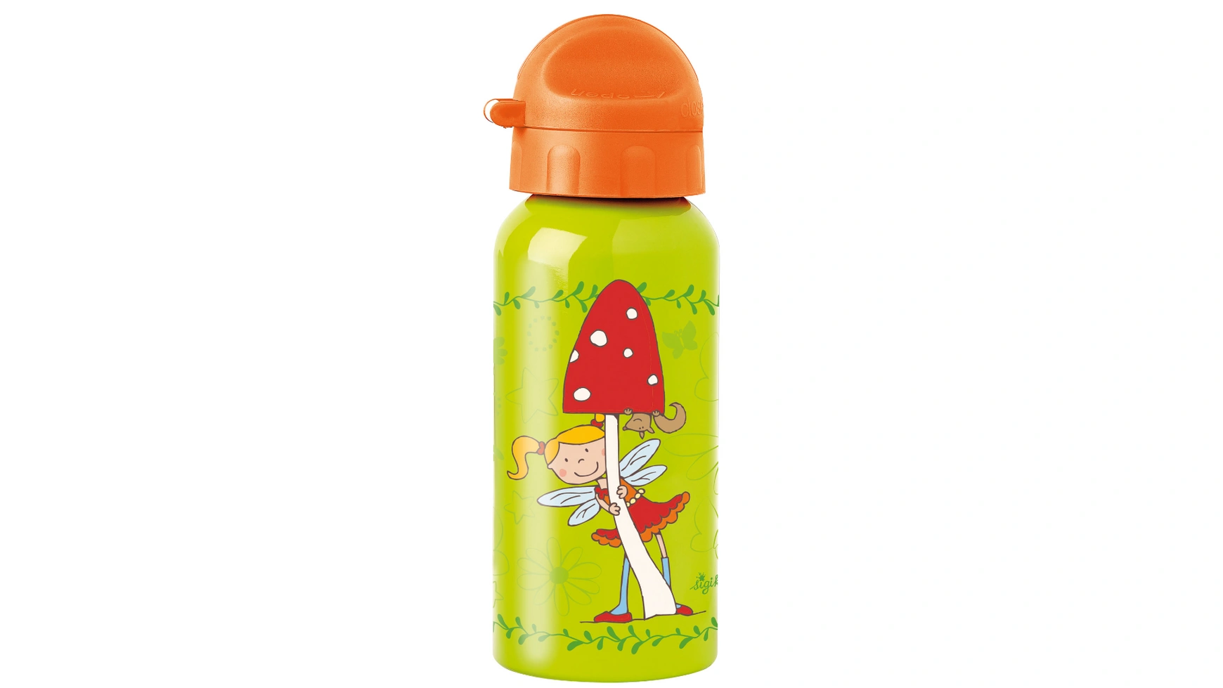 Детская бутылочка для питья из нержавеющей стали fairy florentine Sigikid
