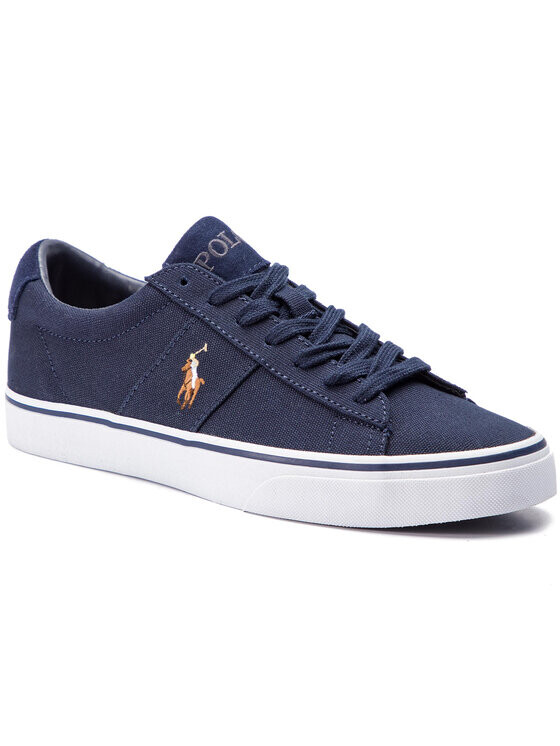 

Кроссовки из ткани Polo Ralph Lauren, синий