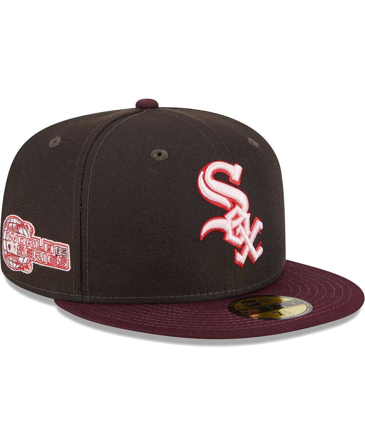

Мужская коричнево-бордовая шляпа Chicago White Sox Chocolate Strawberry 59FIFTY. New Era