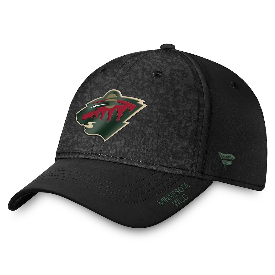 

Бейсболка Fanatics Branded Minnesota Wild, черный