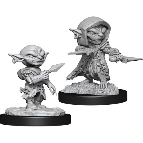 

Миниатюра WizKids/NECA Pathfinder Battles Deep Cuts Unpainted Minis: W13 Male Goblin Rogue