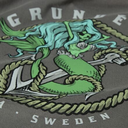 

Футболка «Русалка» мужская Grundens, цвет Iron Grey