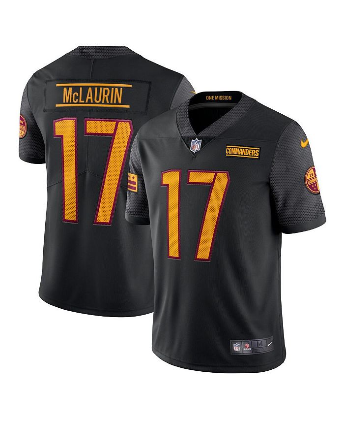 

Мужская черная майка Terry McLaurin Washington Commanders Alternate Vapor Limited Nike, черный