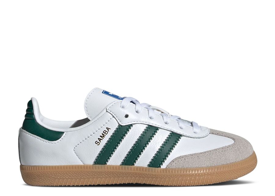 

Кроссовки adidas Samba Og J 'White Collegiate Green Gum', белый