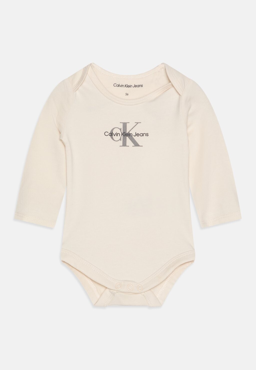 

Боди BABY MONOGRAM UNISEX Calvin Klein Jeans, цвет whitecap gray