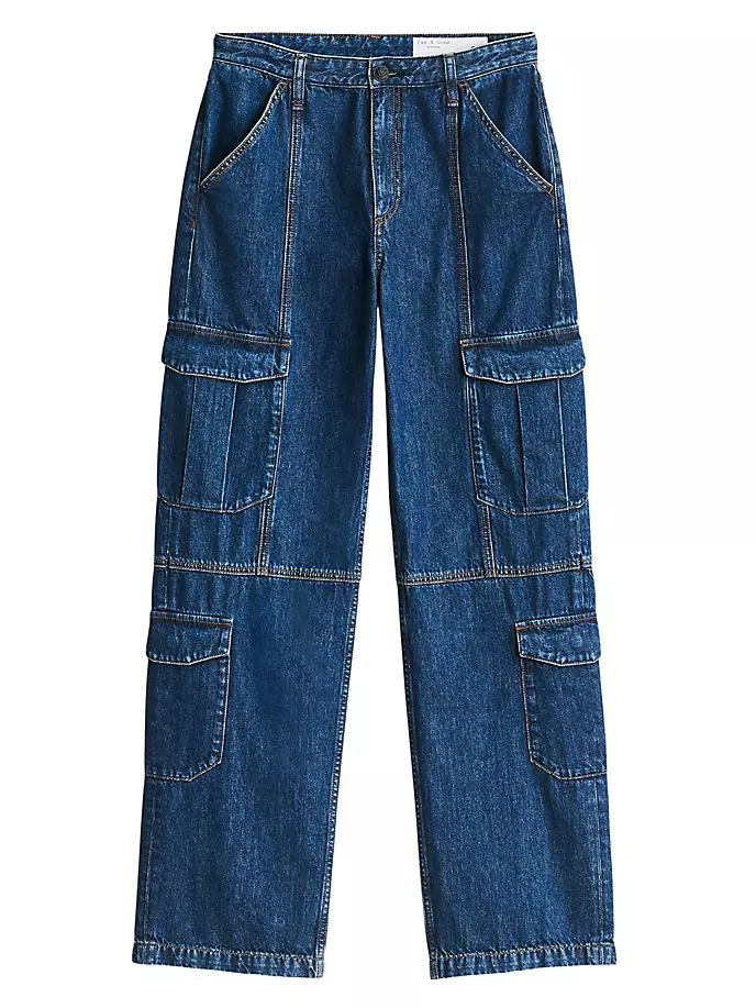 

Джинсы-карго Cailyn Rag & Bone, синий