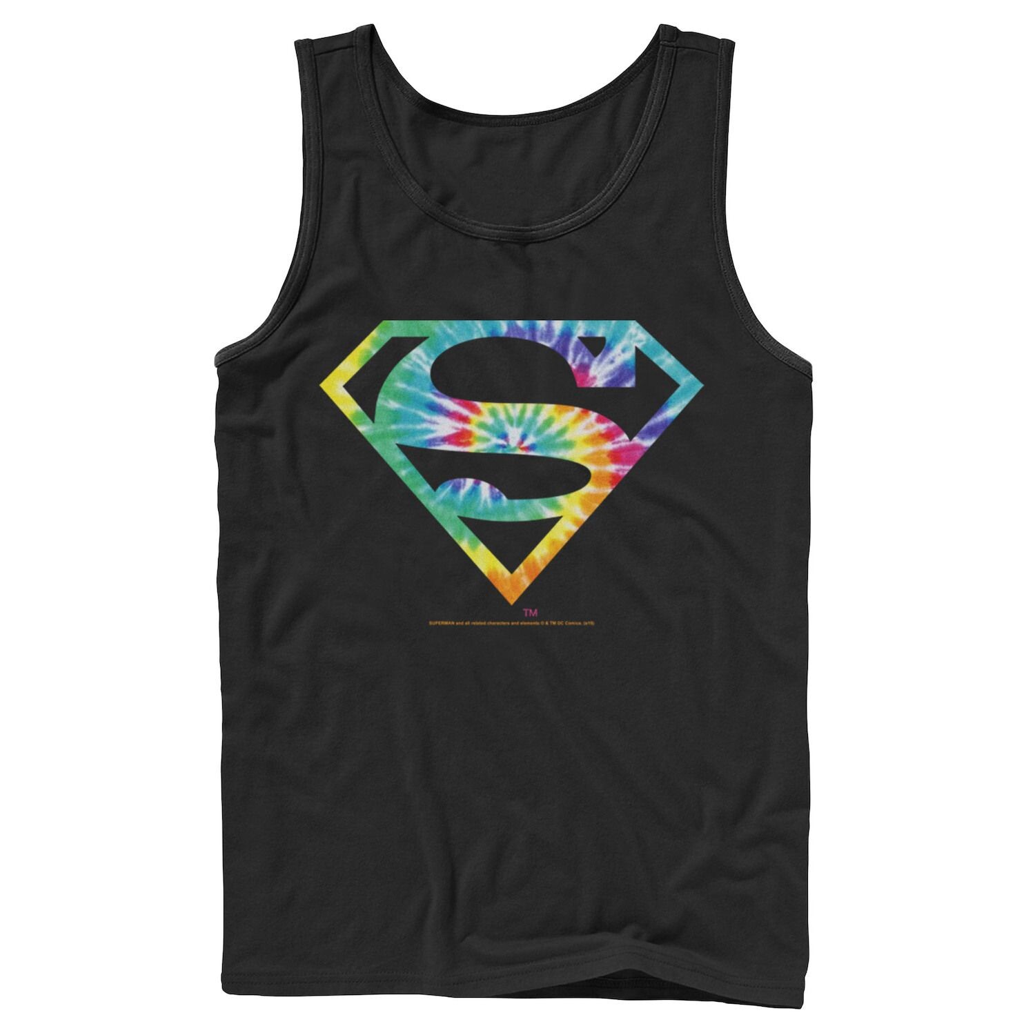 

Мужская майка с логотипом DC Comics Superman Tie Dye