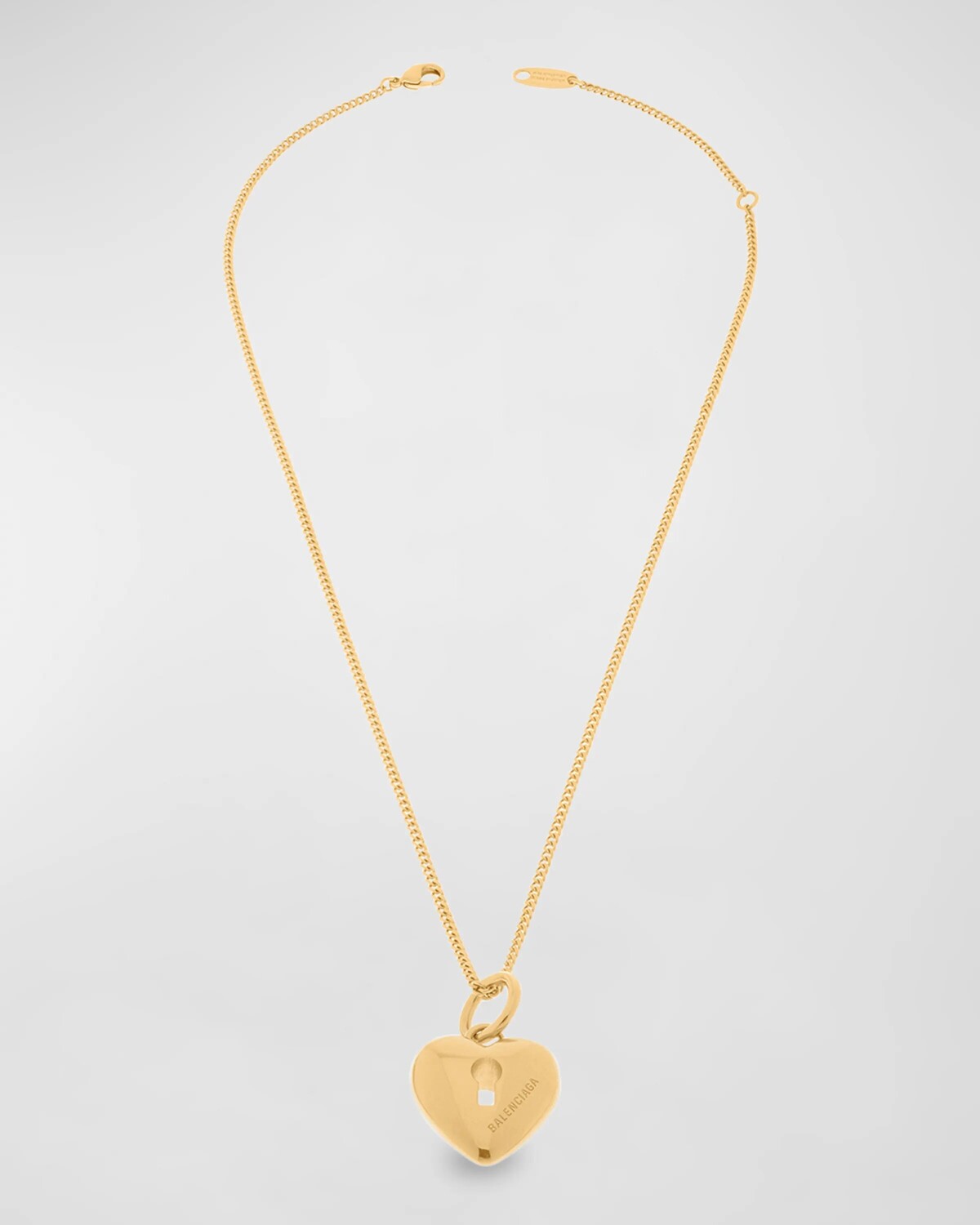

Ожерелье с сердцем Amour Balenciaga, цвет 0705 Gold