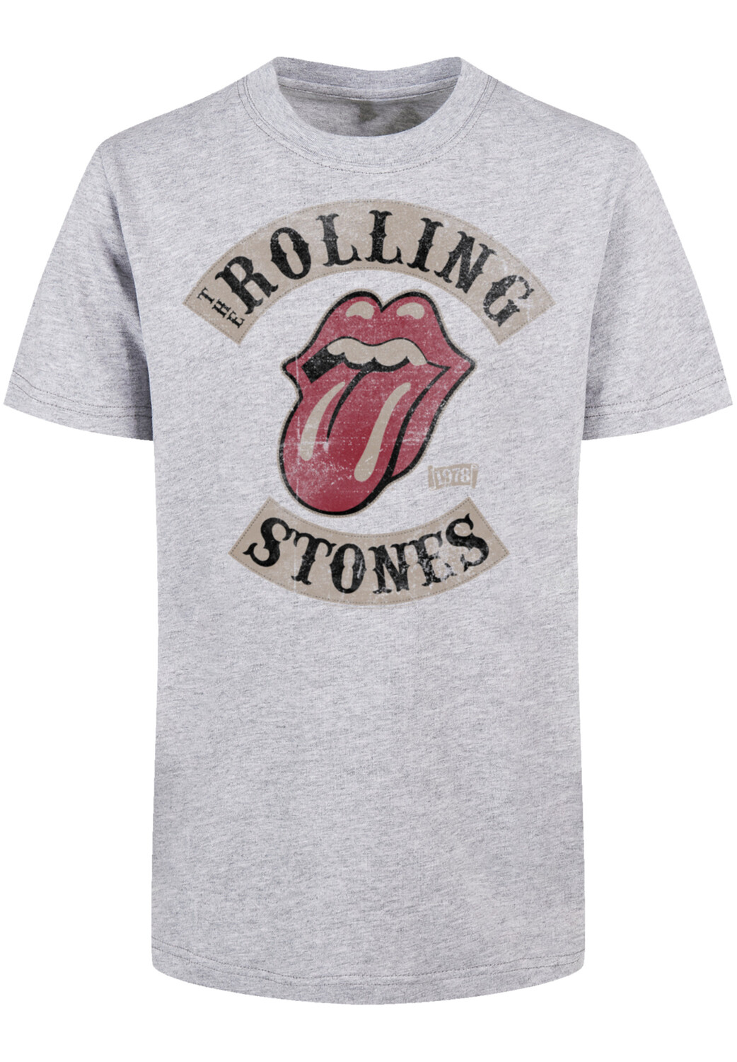 

Футболка F4NT4STIC Basic Kids Tee The Rolling Stones Tour '78, цвет heathergrey