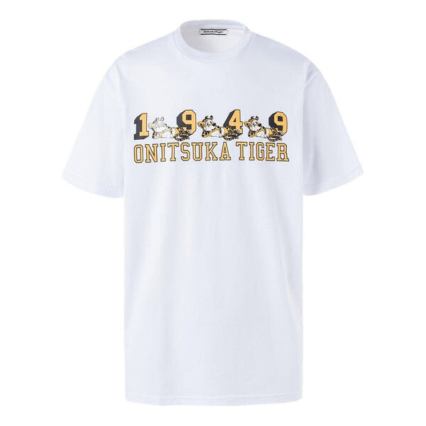 

Футболка с графическим принтом футболка Onitsuka Tiger, белый