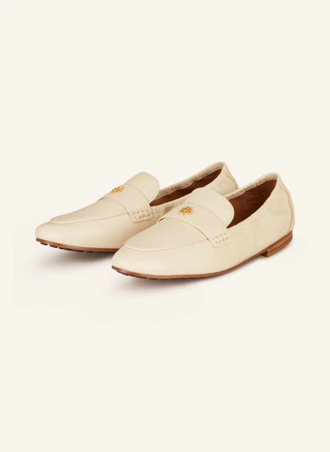 

Лоферы Tory Burch, бежевый