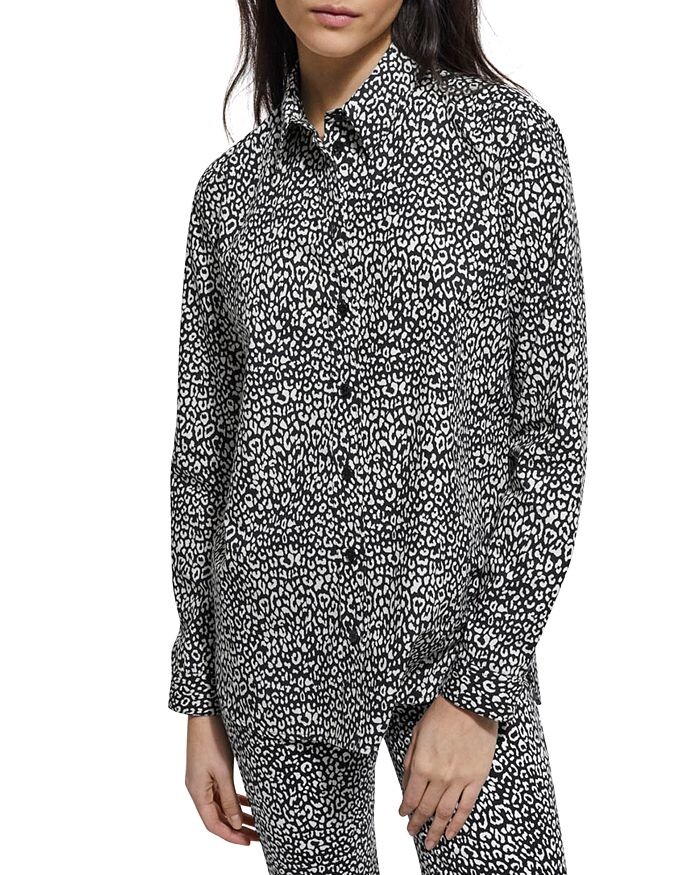 

Рубашка с принтом Punk Leo The Kooples