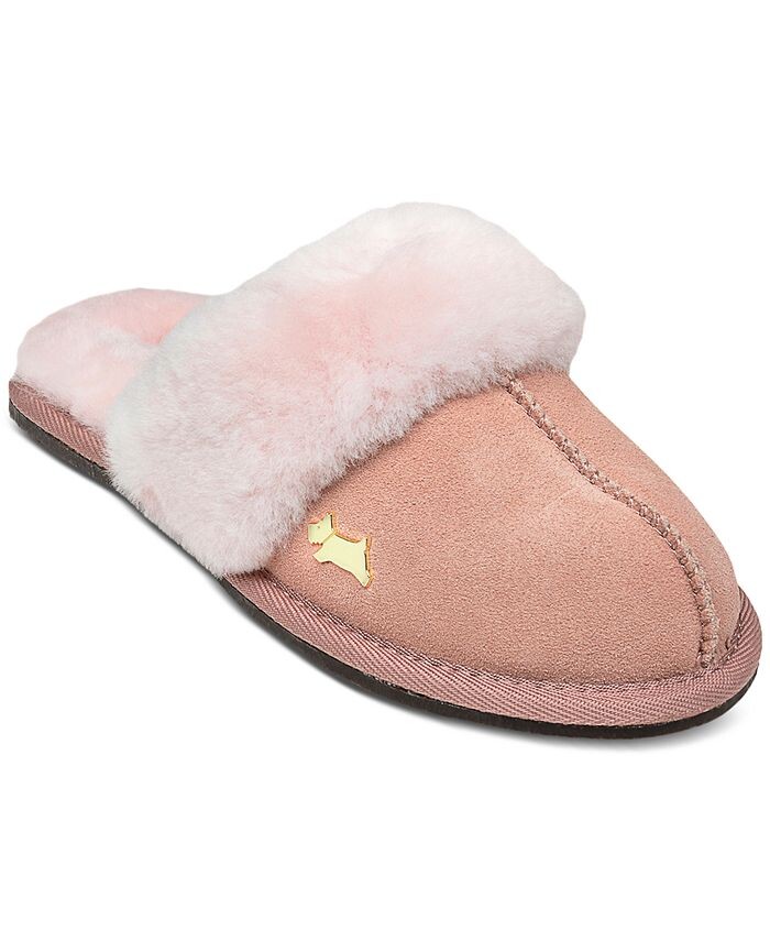 

Женские тапочки из овчины Chelsea Creek Radley London, розовый