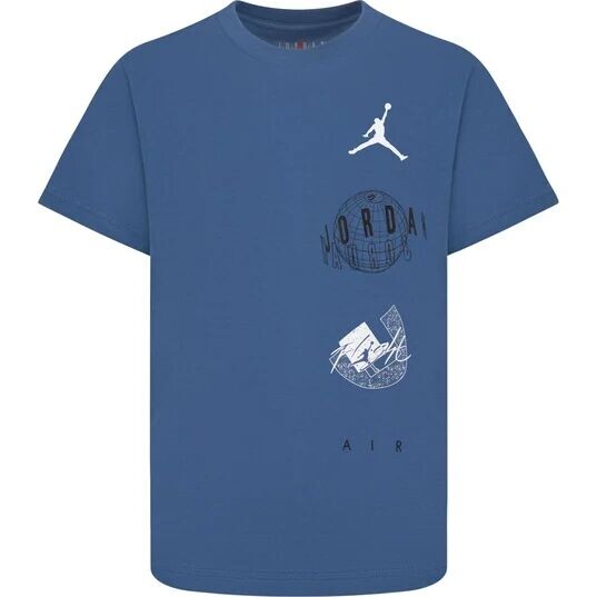 

Футболка Jordan Air Globe Детская, цвет Industrie Blau