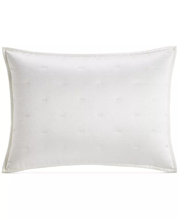 

Glint Quilted Sham, King Hotel Collection, белый
