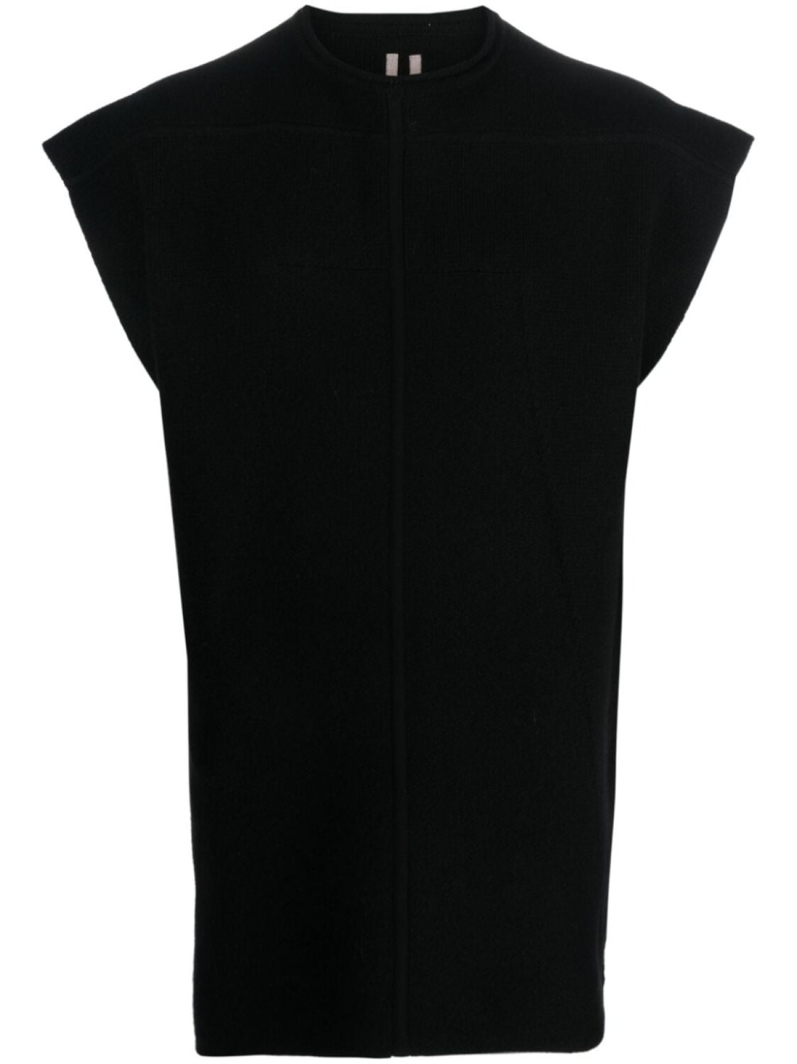 

Rick Owens топ с рукавами кап, черный