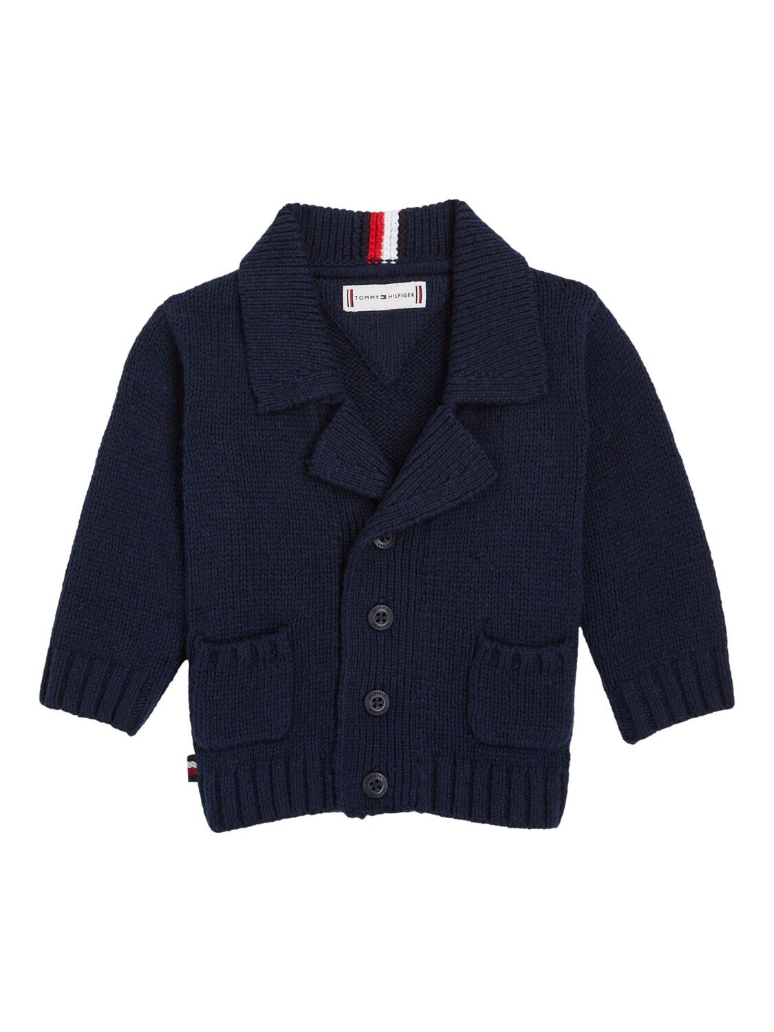 

Кардиган на пуговицах из детской шерсти Tommy Hilfiger, пустынное небо