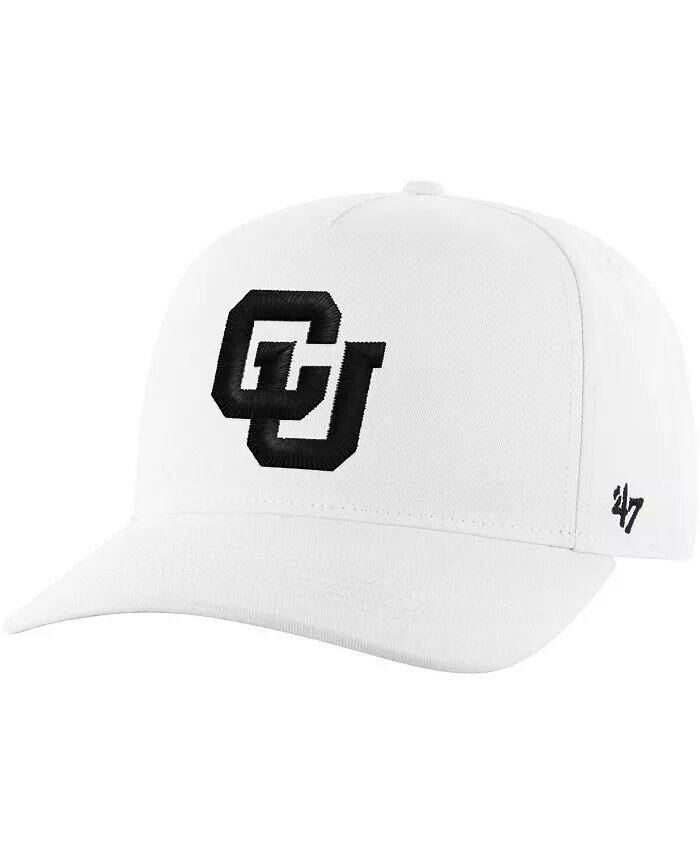 

Мужская белая регулируемая шляпа Colorado Buffaloes '47 Brand, белый