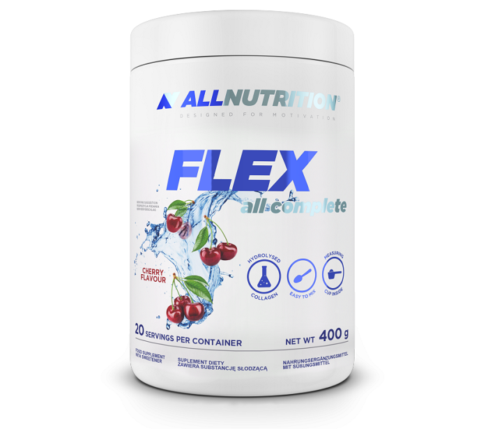 Allnutrition Flex All Complete Cherry совместная подготовка, 400 g allnutrition l carni shockпомощь для похудения 80 ml