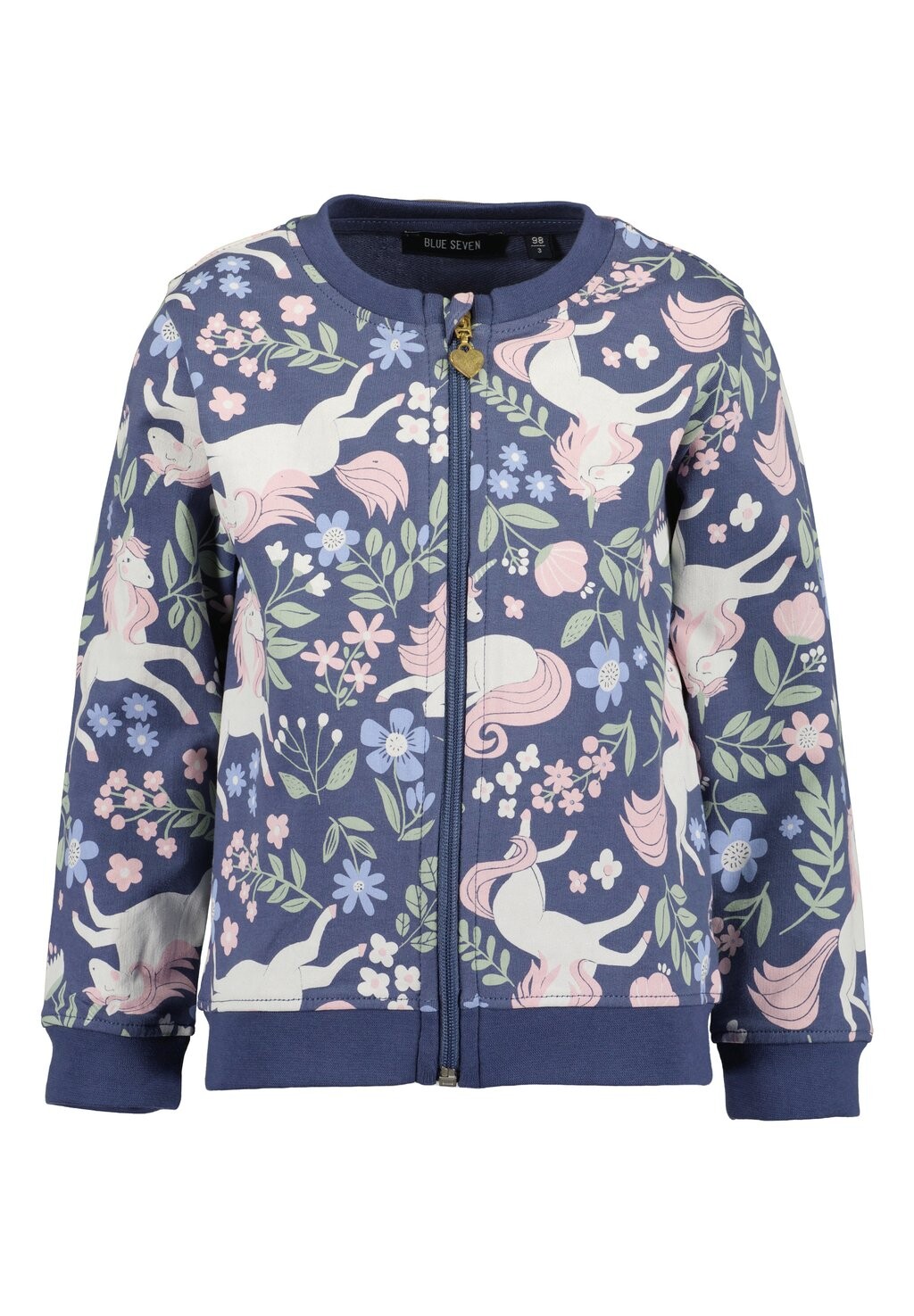 

Толстовка на молнии Unicorn Blue Seven, цвет jeansblau