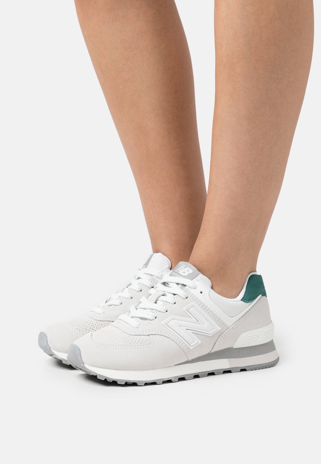 

Кроссовки New Balance U574, сплав / белый