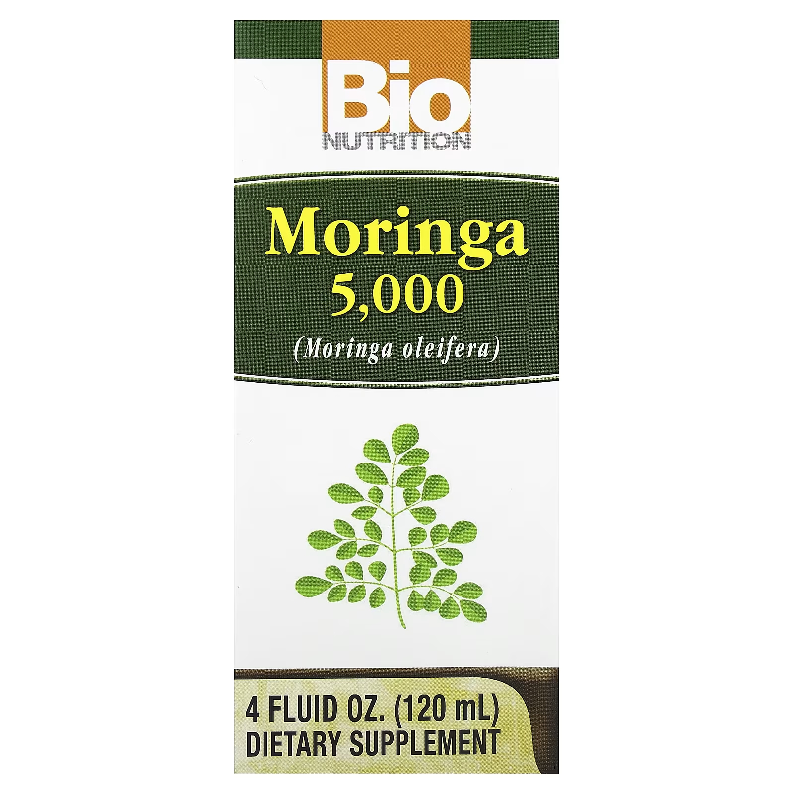 Моринга 5000 Bio Nutrition, 120 мл swanson моринга масличная moringa oleifera полного спектра 400 мг 60 капсул