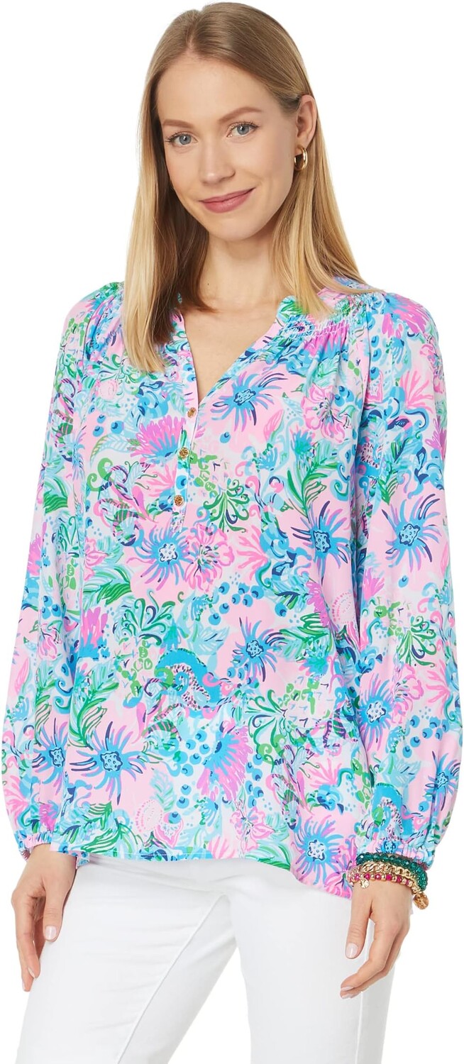 

Эльза Топ Lilly Pulitzer, цвет Mandevilla Baby Paradise Petals