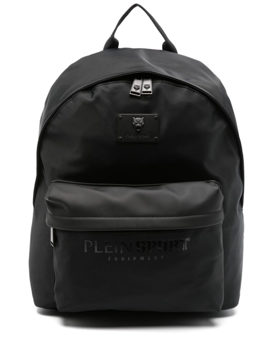 

Plein Sport рюкзак с логотипом и пластиной, черный
