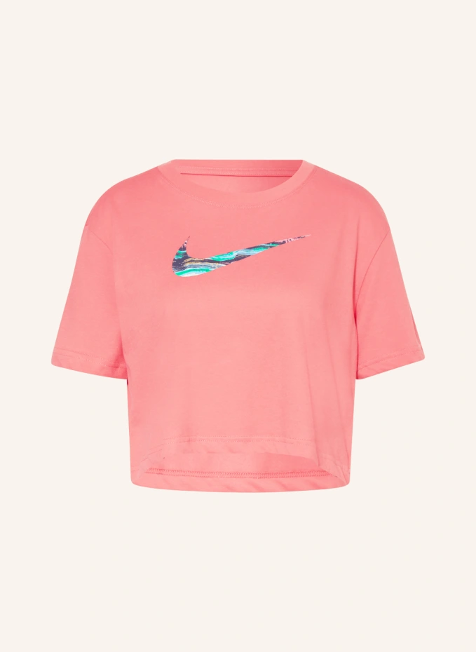 

Укороченная рубашка dri-fit Nike, зеленый
