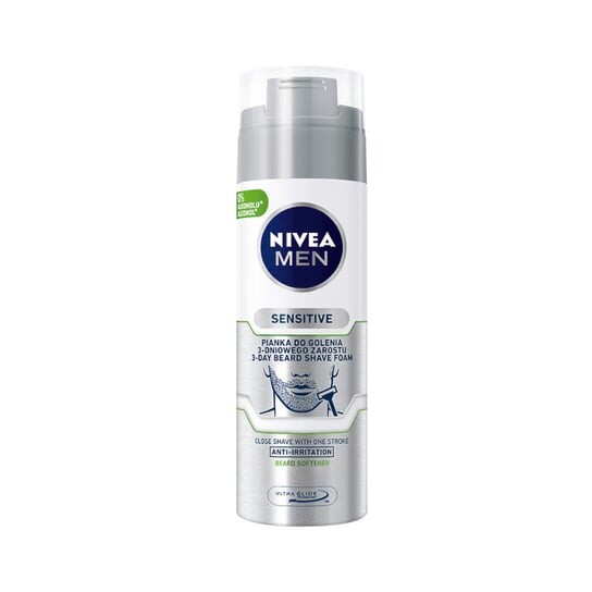 

Дневный мусс для бороды 200мл Nivea, Men Sensitive 3-