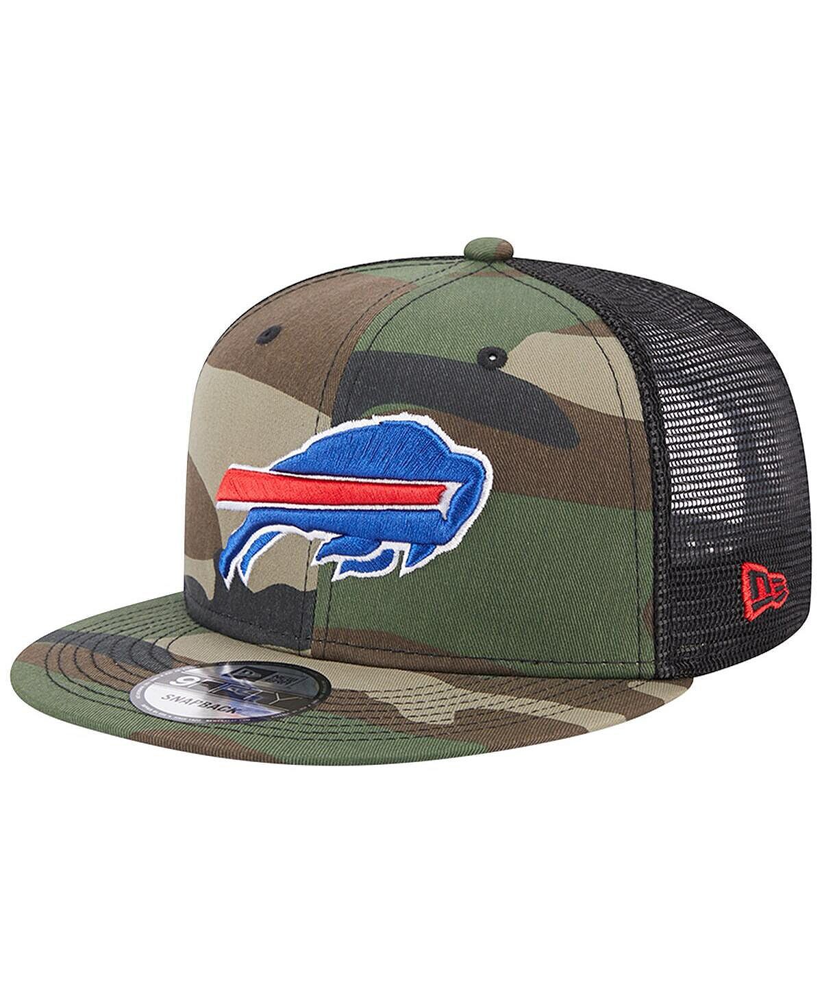 Мужская камуфляжная кепка Buffalo Bills Classic Trucker 9FIFTY Snapback New Era мужская камуфляжная кепка new england patriots classic trucker 9fifty snapback new era