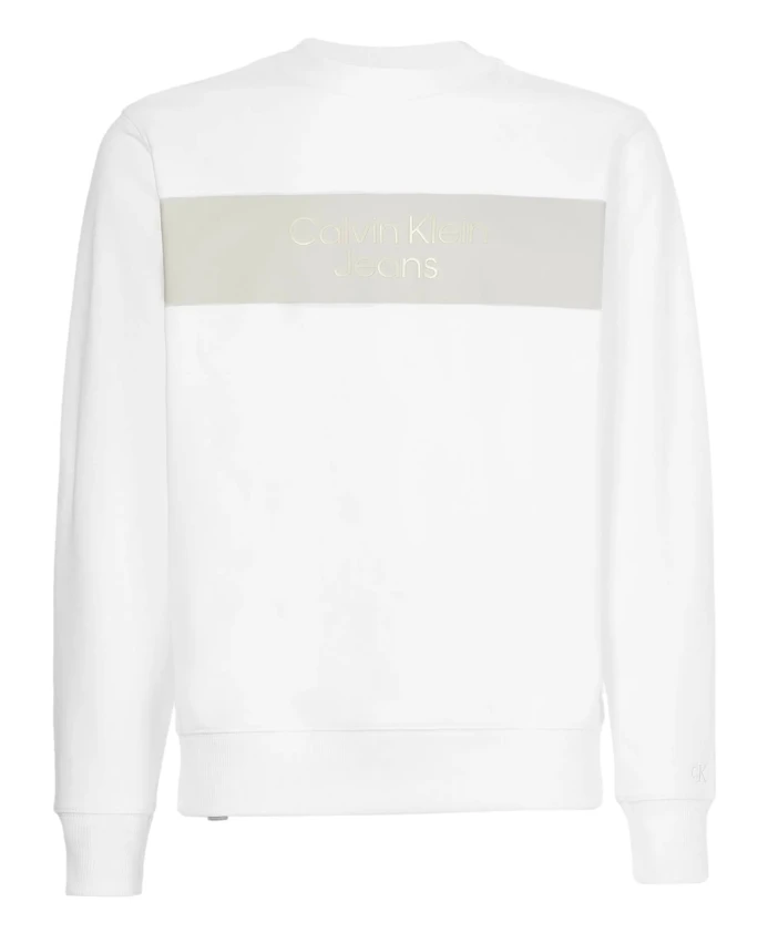 

Толстовка с капюшоном Calvin Klein Jeans, белый