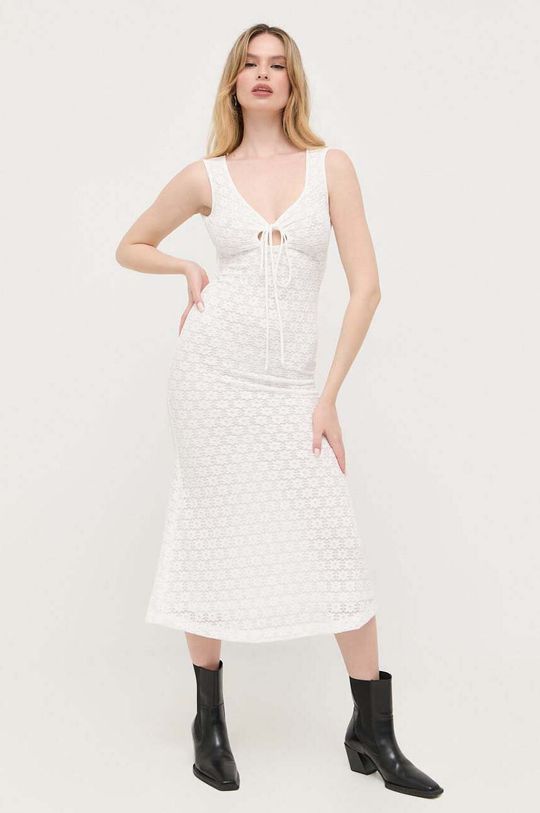 Платье Бардо Bardot, белый платье бардо bardot бежевый