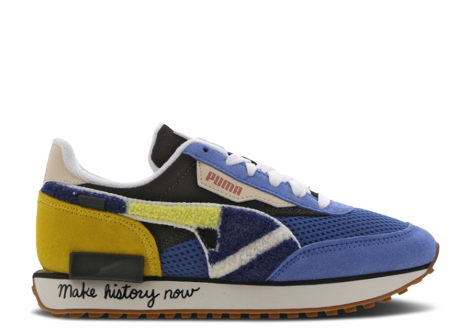 

Кроссовки Puma Black Fives X Future Rider Jr 'Star Sapphire Maize', синий