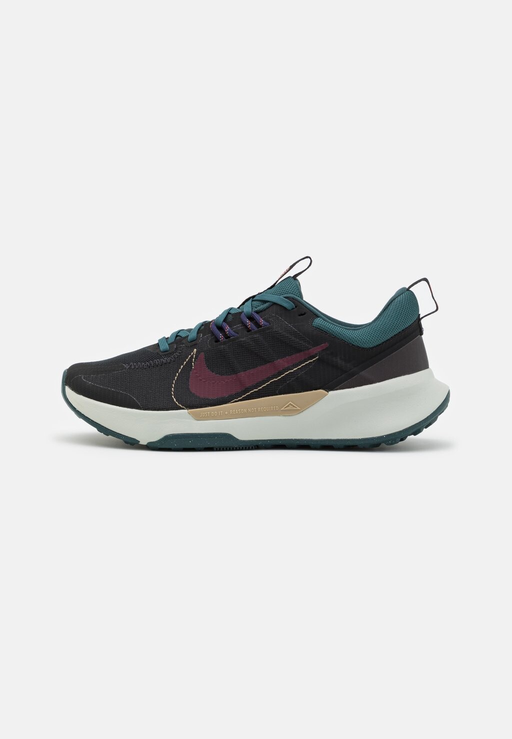 

Кроссовки для бега по пересеченной местности JUNIPER TRAIL 2 Nike, черный/ночной бордовый/глубокие джунгли/фиолетовые чернила/безопасный оранжевый/хаки