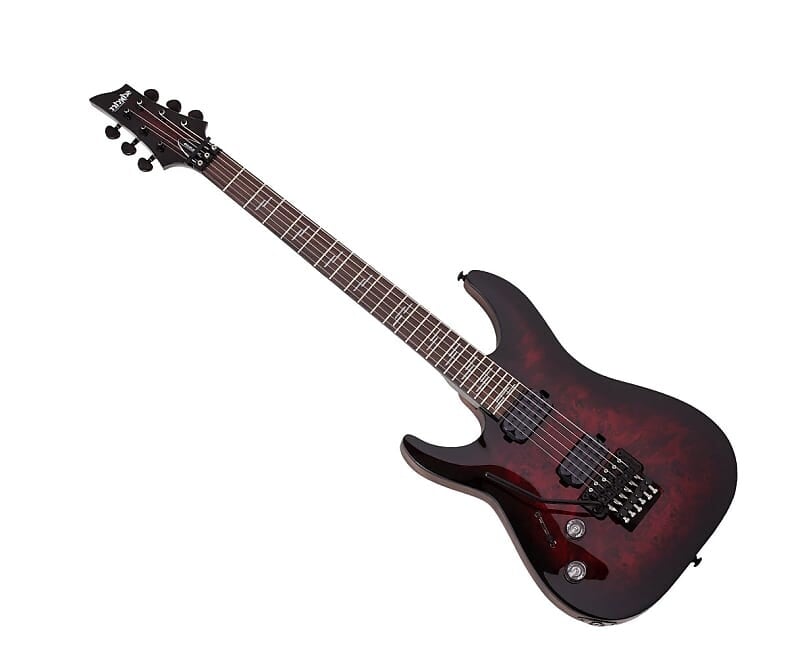 

Электрогитара Schecter Omen Elite-6 FR Left Handed Electric Guitar - Black Cherry Burst