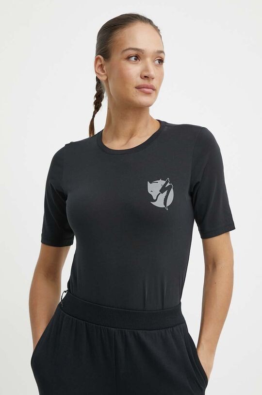 

Хлопковая футболка Fjallraven x Specialized Fjallraven, черный