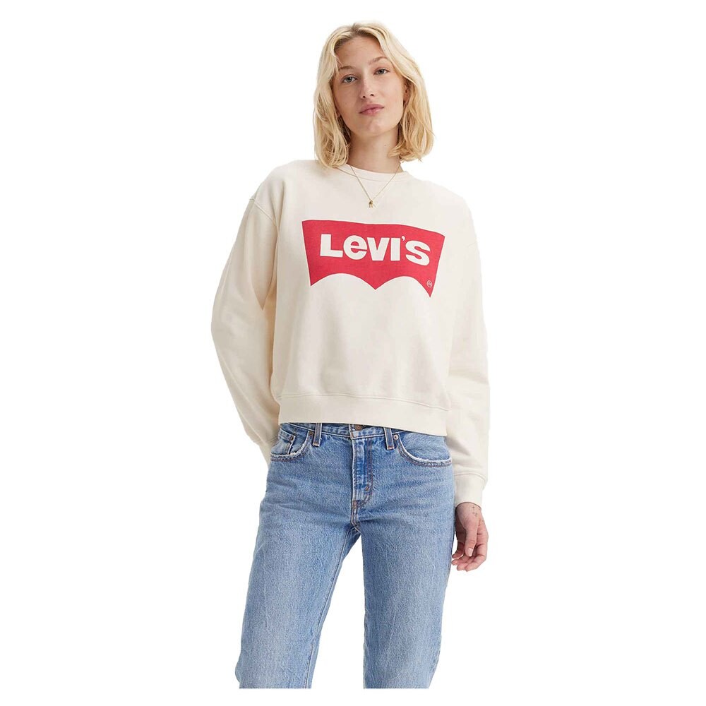 

Толстовка Levi's Graphic Signature, бежевый
