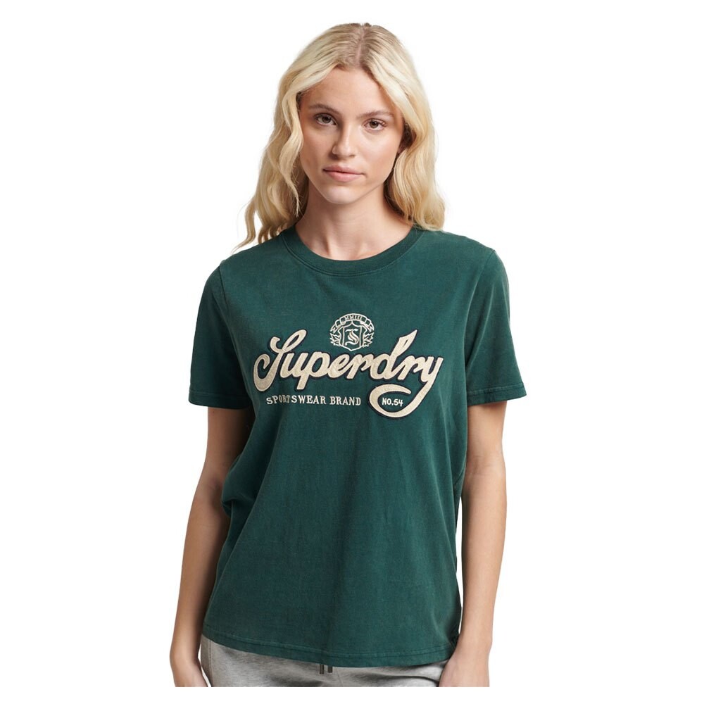 

Футболка Superdry Vintage Pride & Craft, зеленый