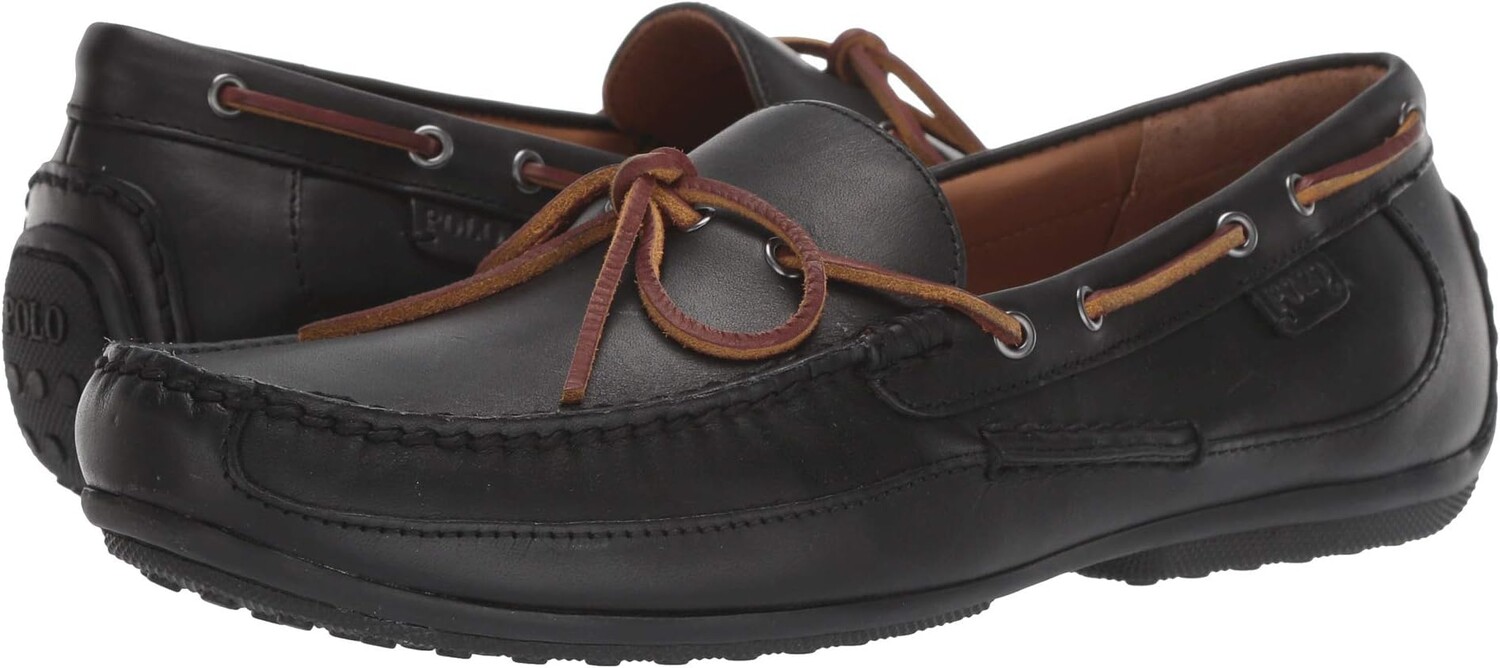 

Лоферы Polo Ralph Lauren Roberts, цвет Black Heavyweight Smith Leather