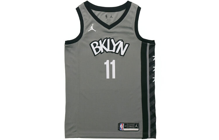 

Джерси мужская Jordan Kyrie Irving Brooklyn Nets Statement Edition с принтом, черный / серый