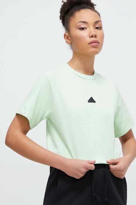 

Футболка ЗНЕ adidas, зеленый